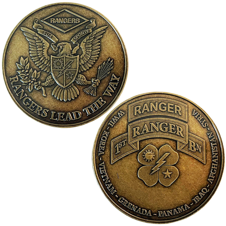 Bronze Ranger Battalion Carry Coin