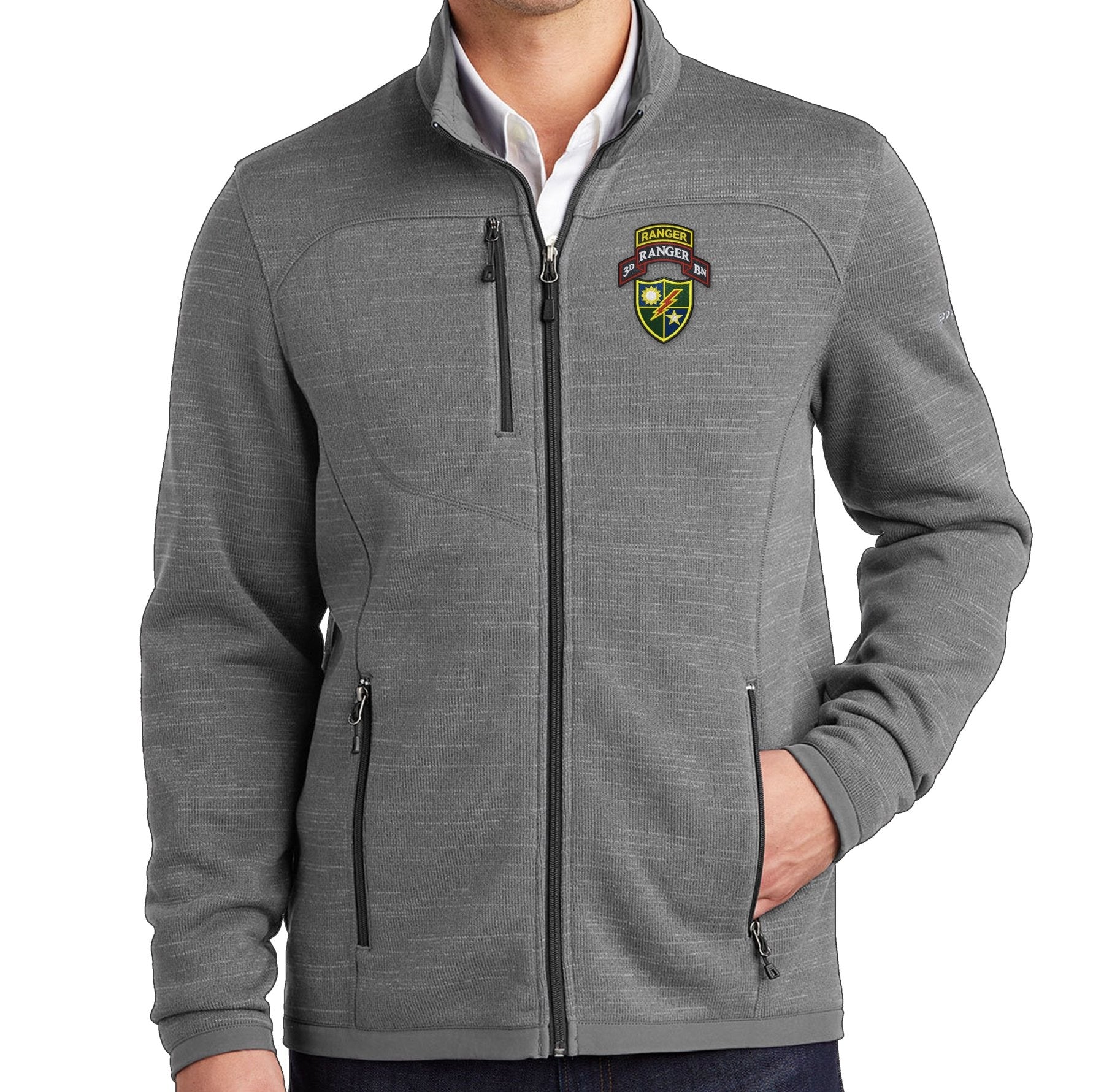 Ranger Battalion Fleece Sweater Grey