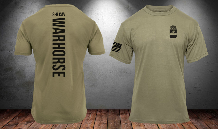 3-8 Cav Warhorse Pride T-Shirt