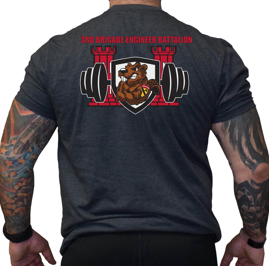 3BEB Jacked Weights Beaver Shirt