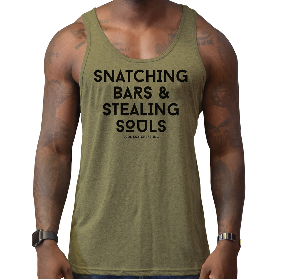Snatching Bars Men's Tank