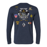 1 - 12 HHC Chargers Long Sleeve Shirt - Small - Private Long Sleeve Shirt