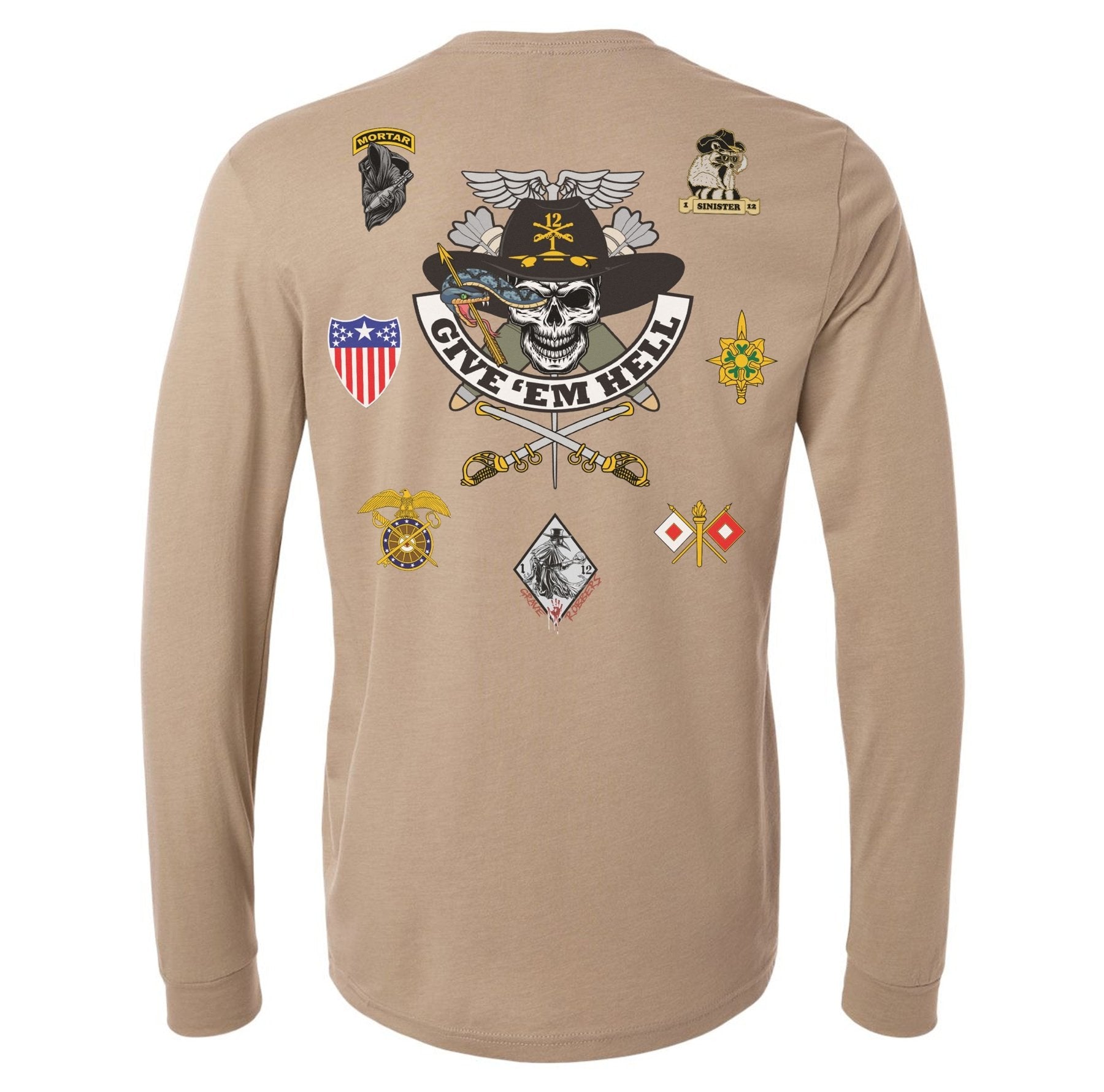 1 - 12 HHC Chargers Long Sleeve Shirt - Small - Private Long Sleeve Shirt