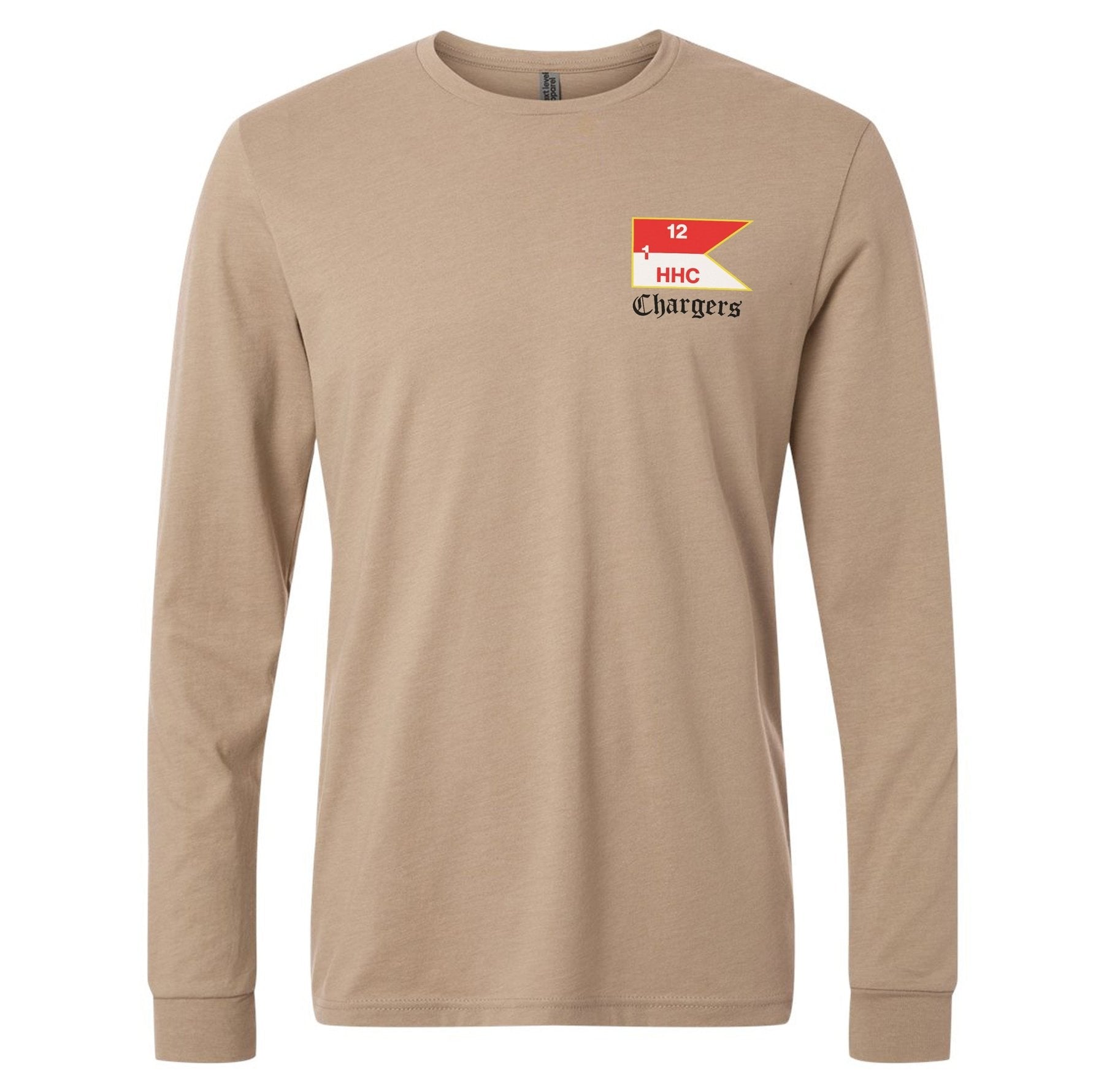 1 - 12 HHC Chargers Long Sleeve Shirt - Small - Private Long Sleeve Shirt