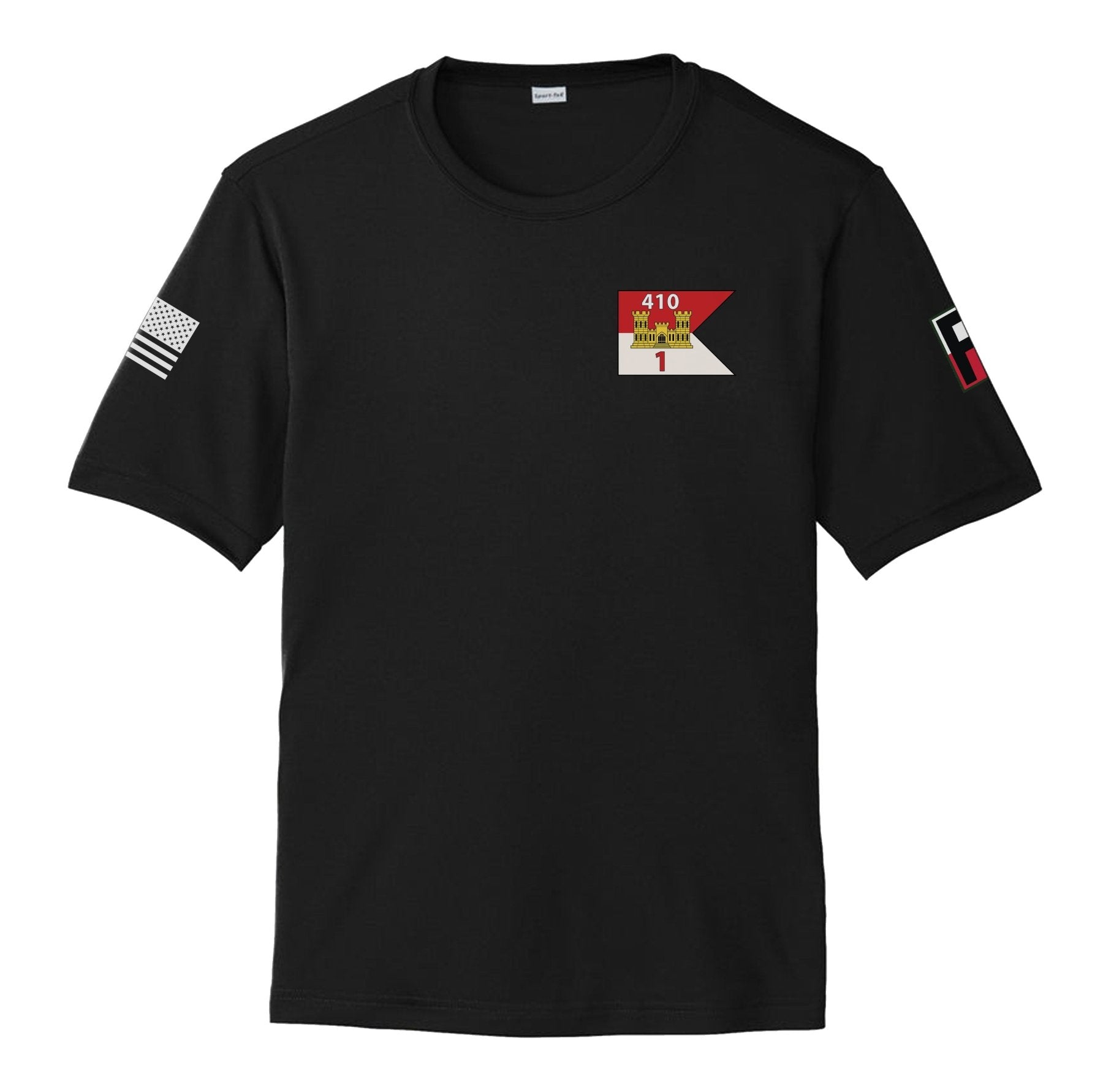 1 - 410th BEB "Gunner" Moisture Wicking - Small - Private Performance Wear