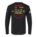 1 - 410th BEB "Gunner" PT Long Sleeve - Small - Private Long Sleeve Shirt
