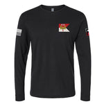 1 - 410th BEB "Gunner" PT Long Sleeve - Small - Private Long Sleeve Shirt