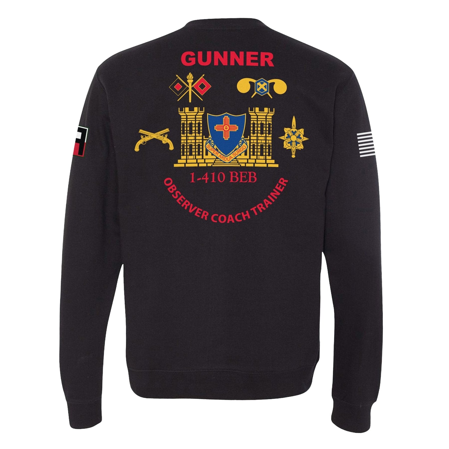 1 - 410th BEB "Gunner" Sweatshirt - Small - Private Sweatshirt