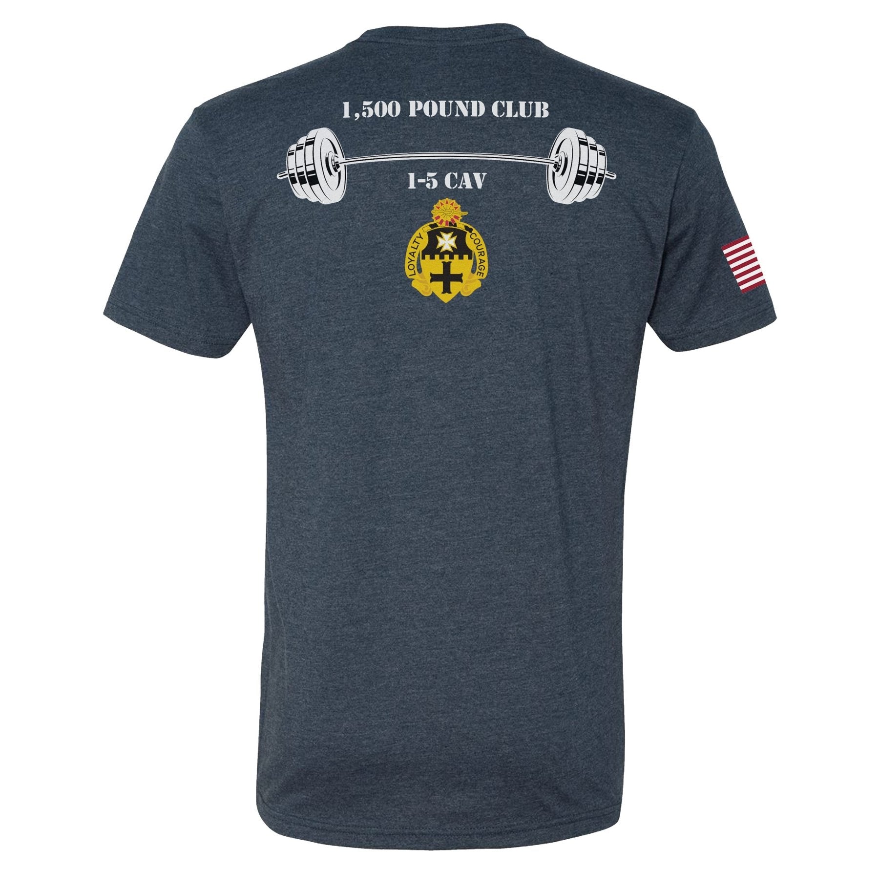 1 - 5 CAV "1000lb Club" Shirt - Small - Private Shirt