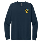 1-5 CAV Black Knights Long Sleeve - Small - Private Long Sleeve Shirt