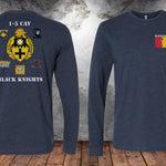 1 - 5 CAV Black Knights Long Sleeve - Small - Private Long Sleeve Shirt