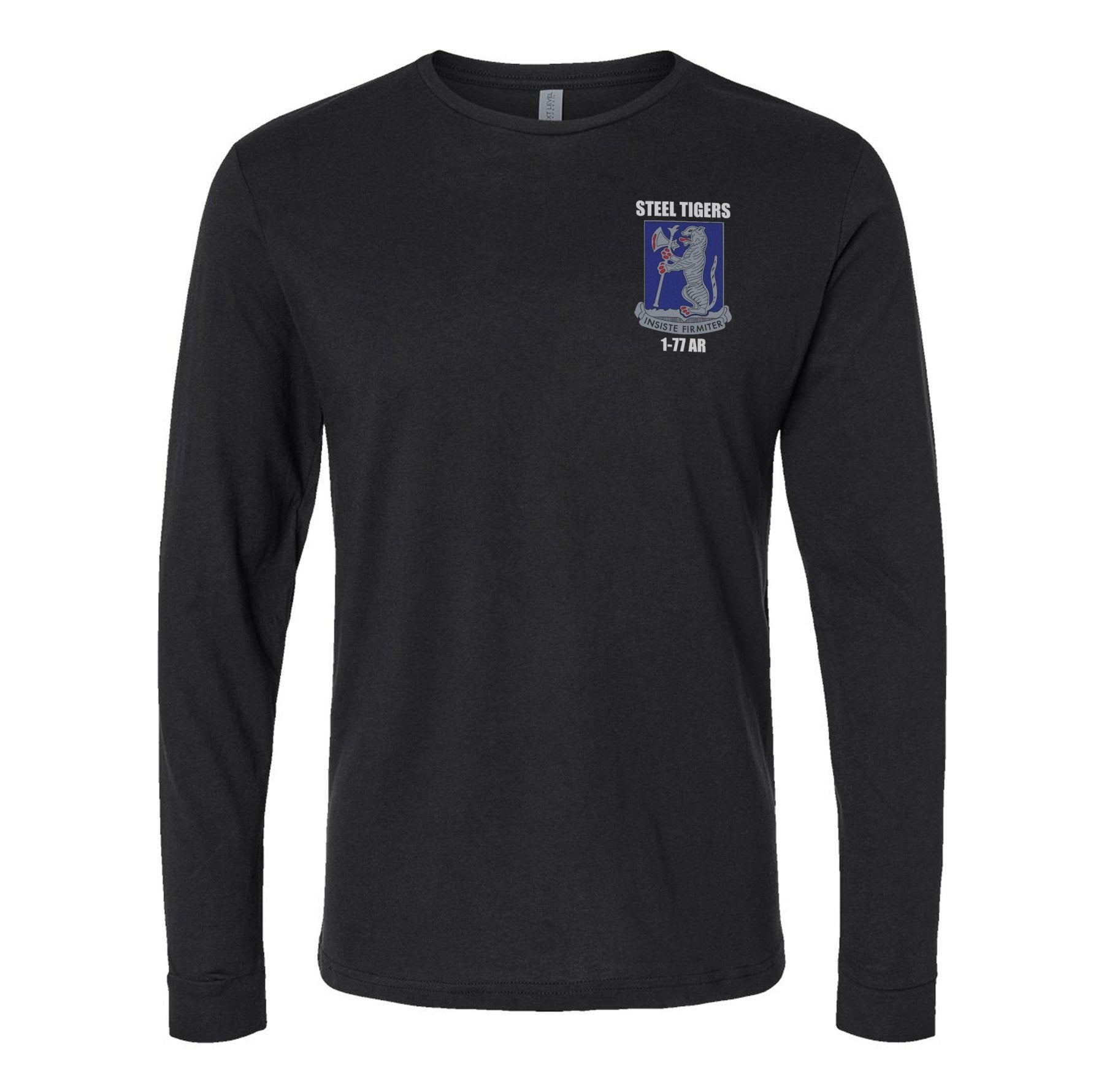 1 - 77 Steel Tigers Official PT Long Sleeve - Small - Private Long Sleeve Shirt