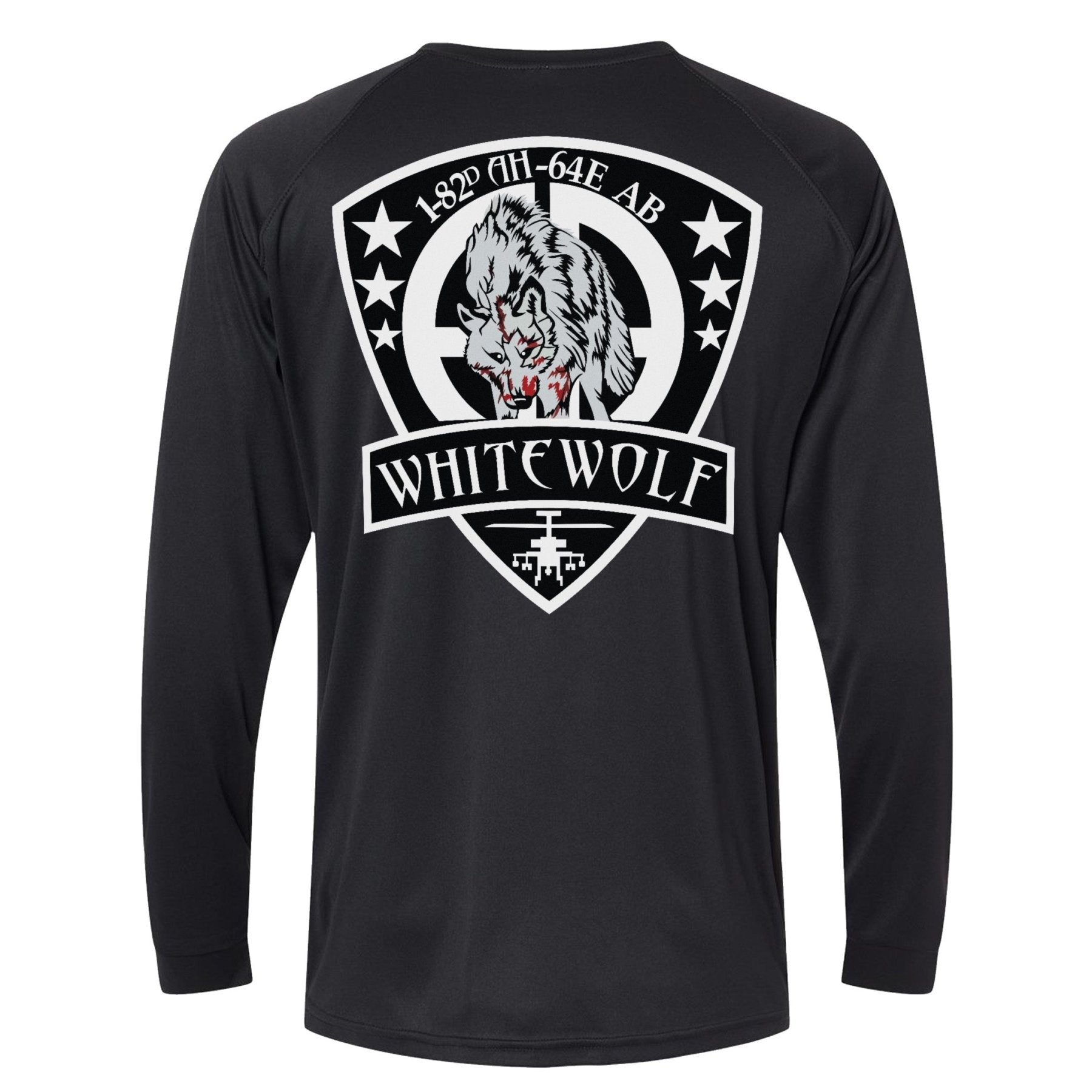 1 - 82D AH - 64E AB Performance Long Sleeve - Small - Private Performance Long Sleeve