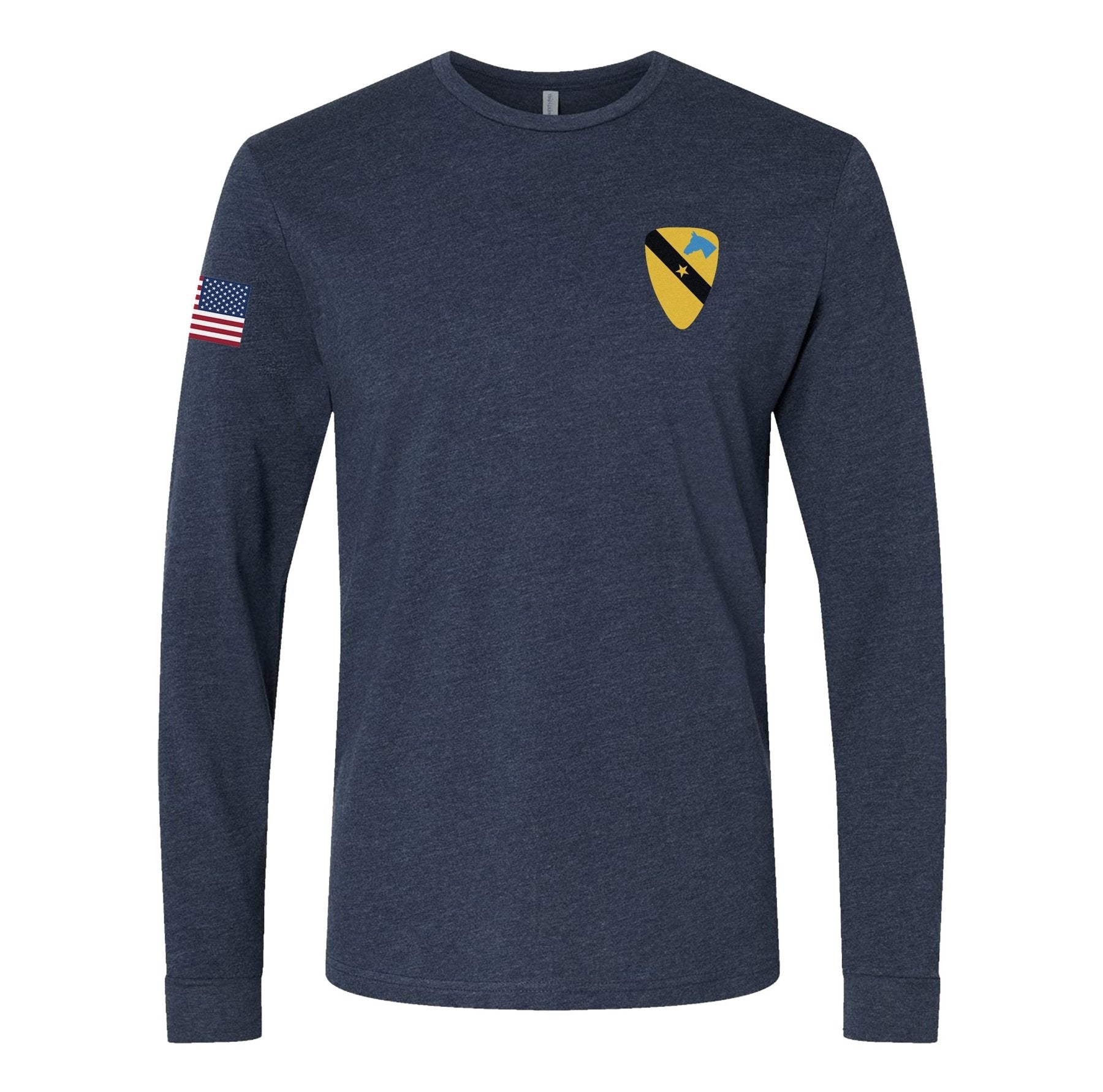 1 - 9 CAV Cobra Company Long Sleeve - Small - Private Long Sleeve Shirt