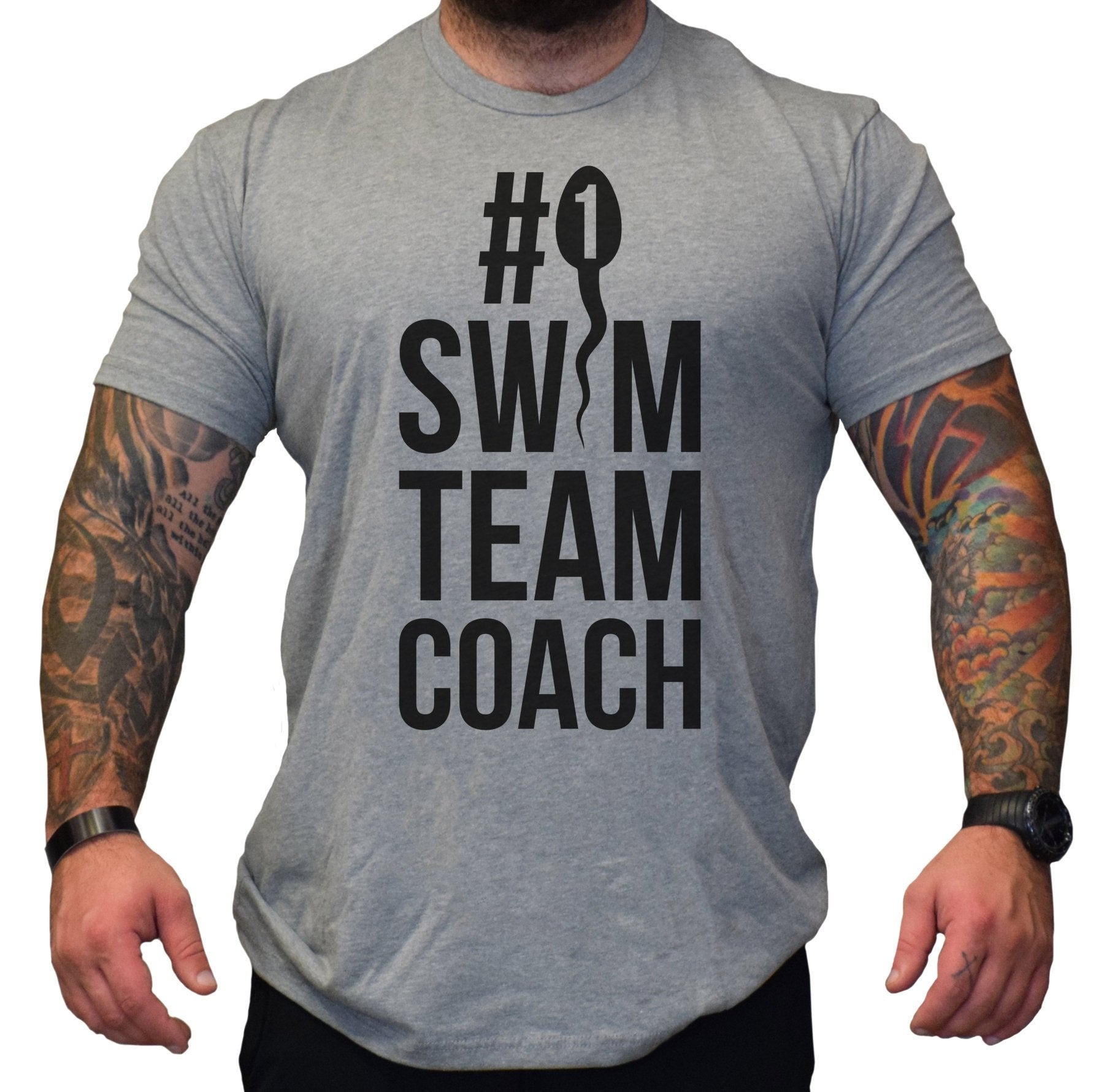 #1 Swim Team Coach - Small - Shirt