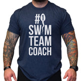 #1 Swim Team Coach - Small - Shirt