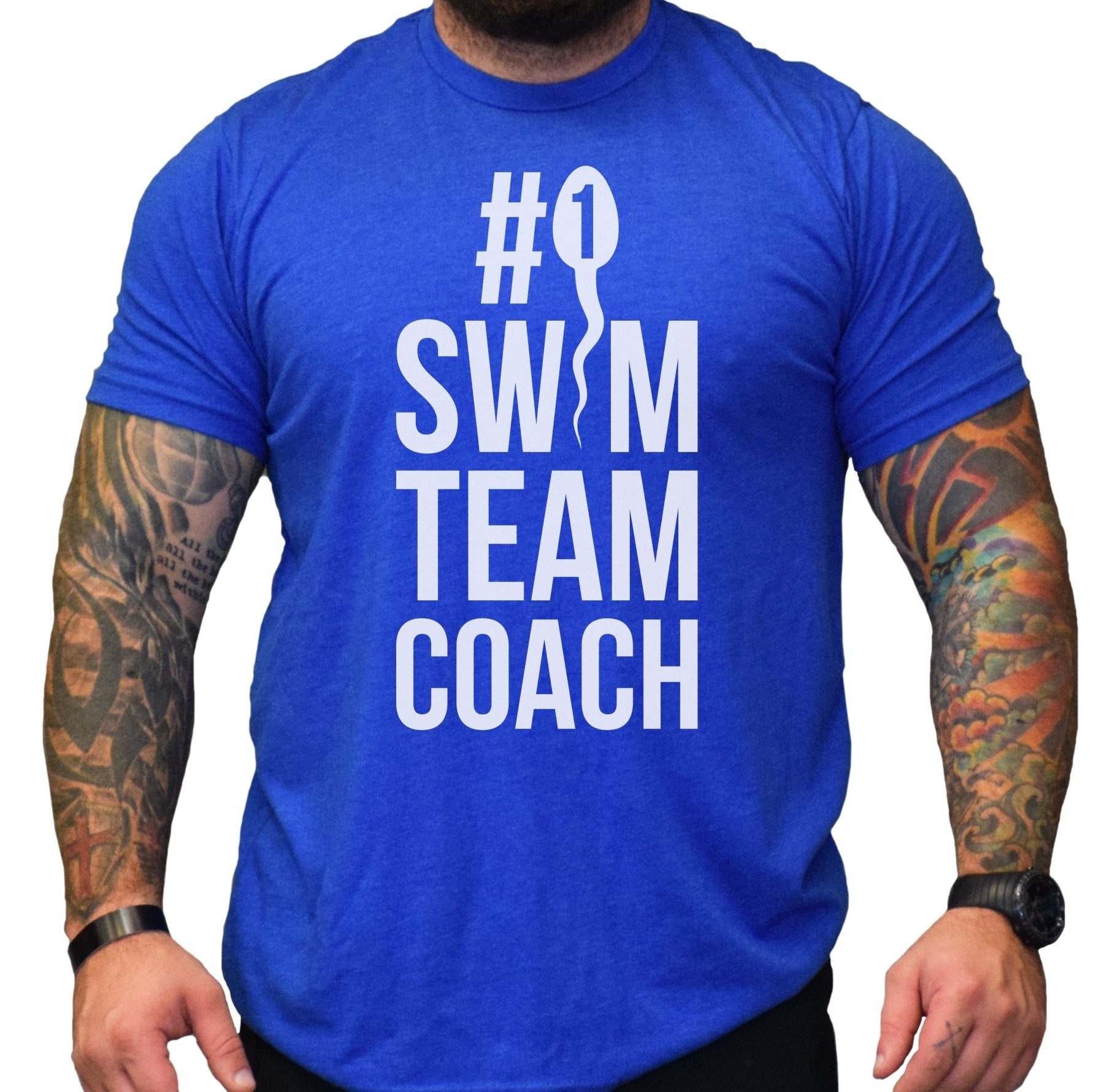 #1 Swim Team Coach - Small - Shirt