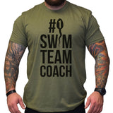 #1 Swim Team Coach - Small - Shirt