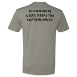 10 Contacts A Day Tee - Small - Shirt