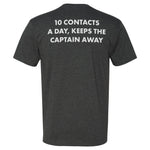 10 Contacts A Day Tee - Small - Shirt