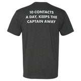 10 Contacts A Day Tee - Small - Shirt