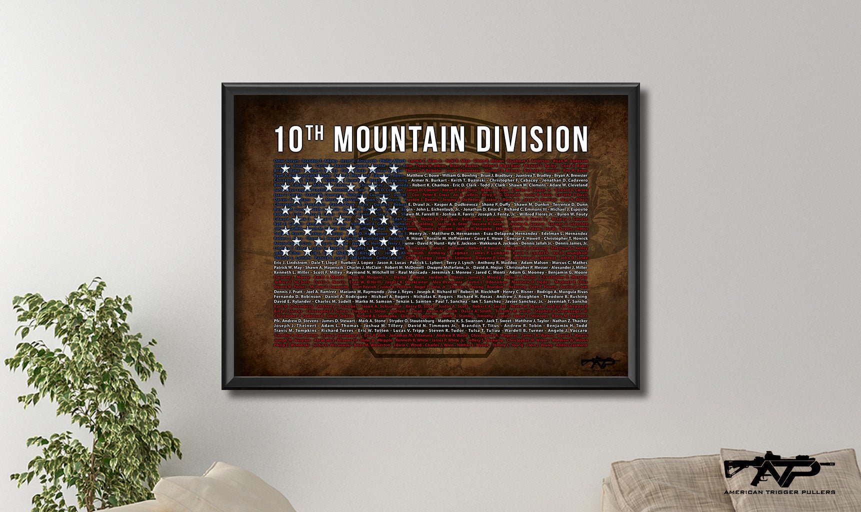 10th Mountain Tribute Canvas - Print