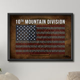 10th Mountain Tribute Canvas - Print