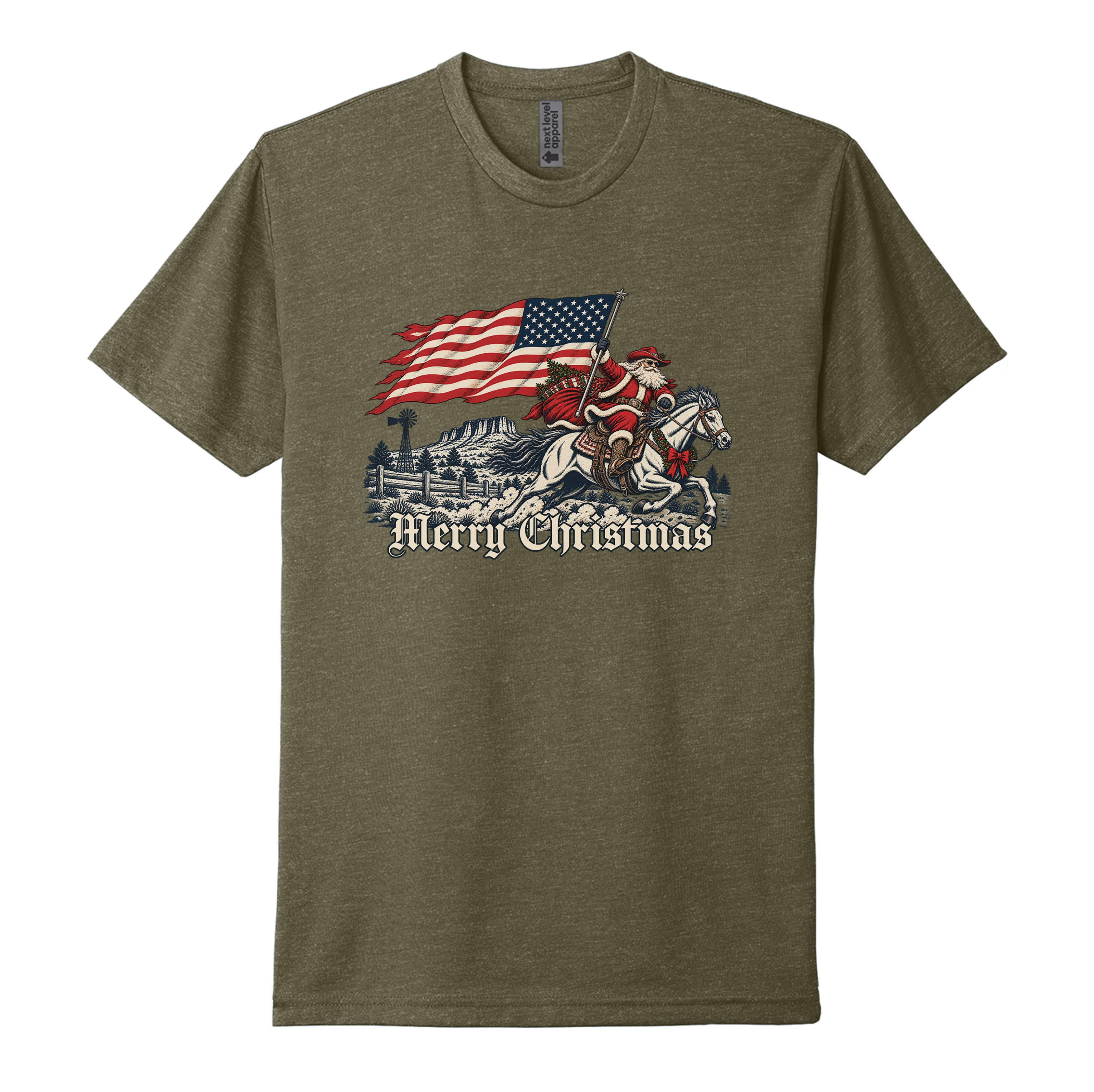 Western Santa Tee