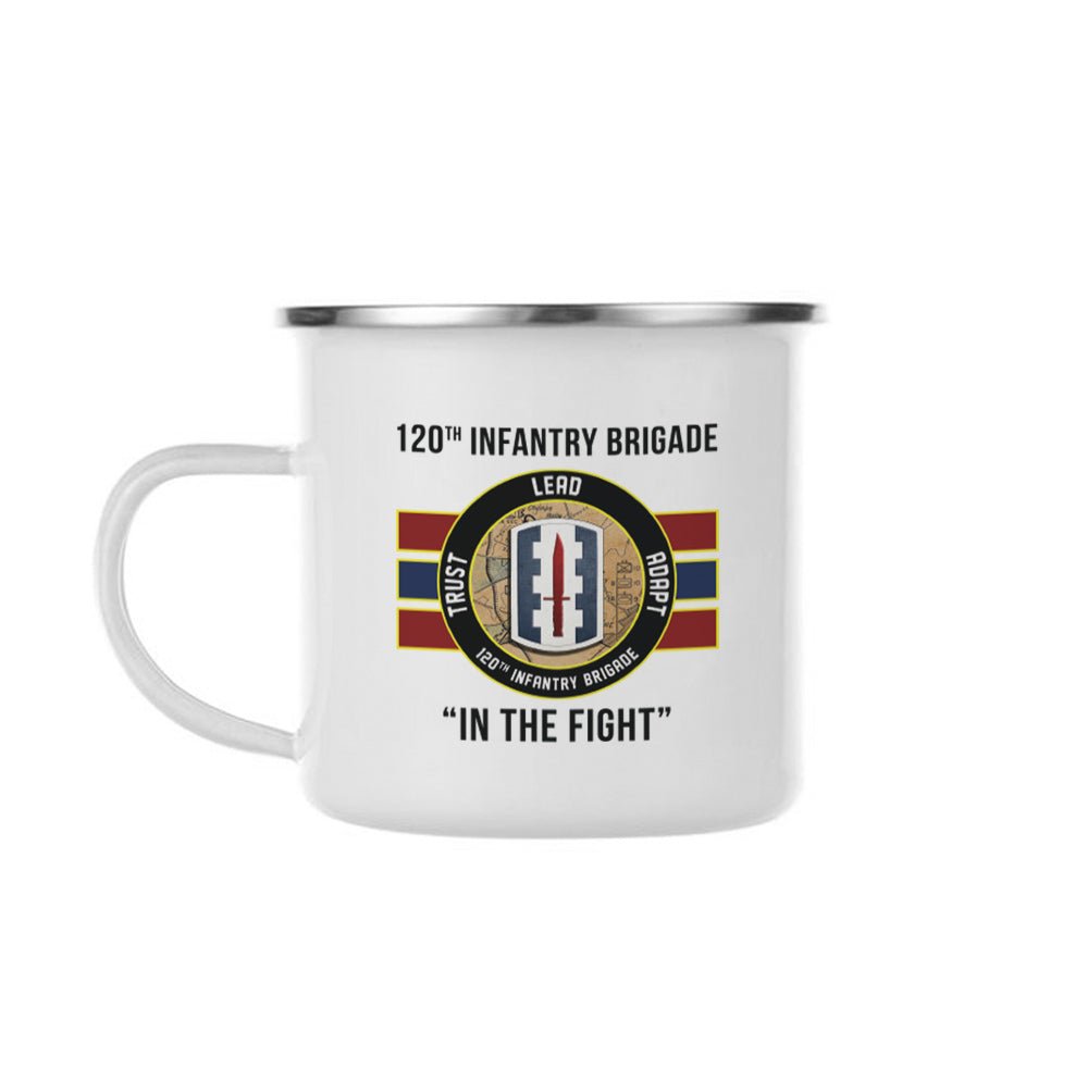 120th IN BDE In The Fight Mugs - 11oz Camp Mug - Private Mug