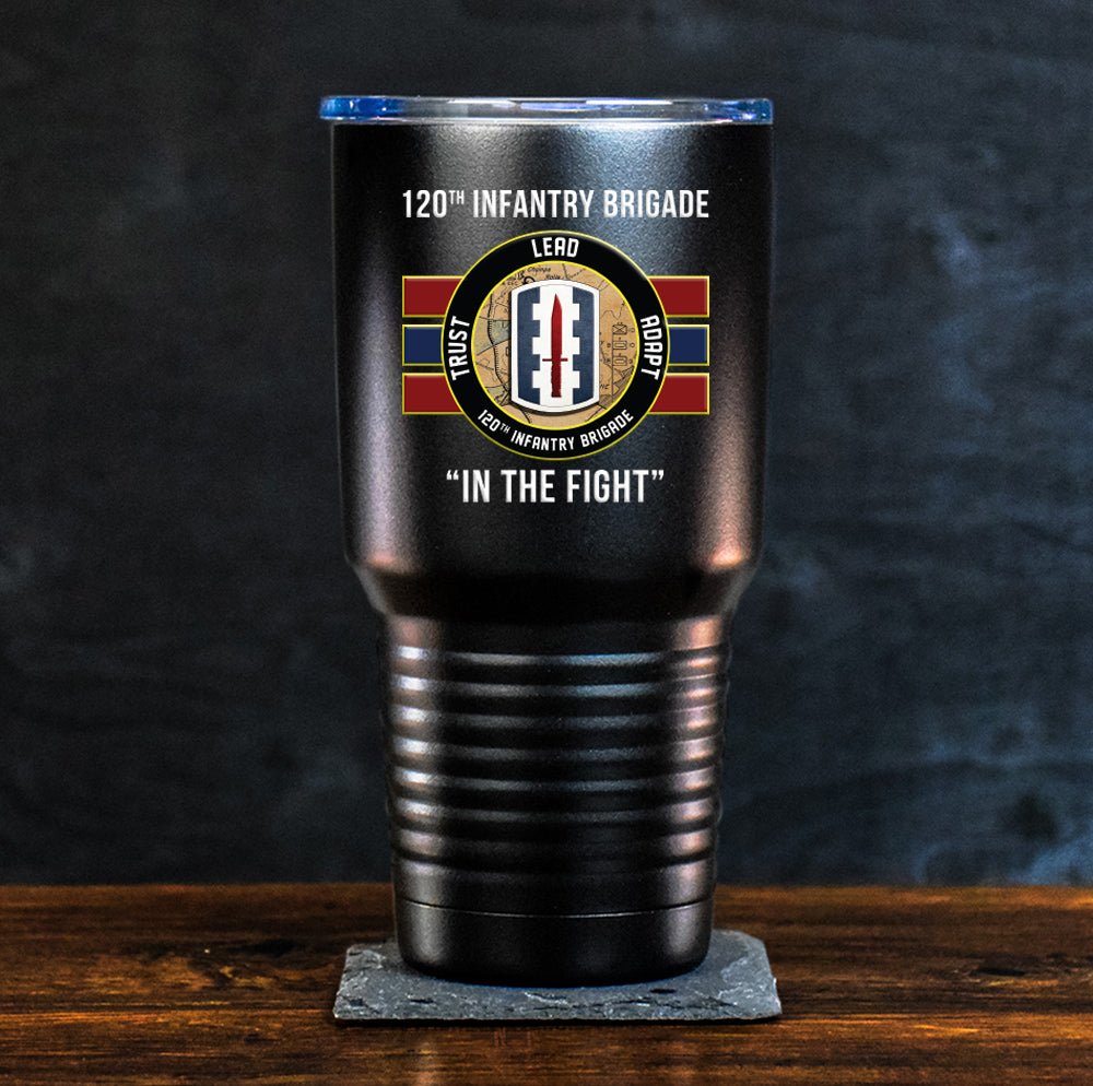 120th IN BDE In The Fight UV Tumbler - 30oz - Private Tumbler