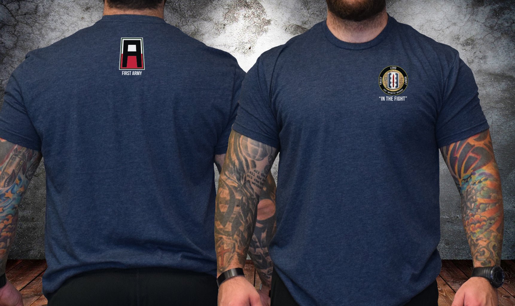 120th IN BDE PT In The Fight Shirt - Small - Private Shirt