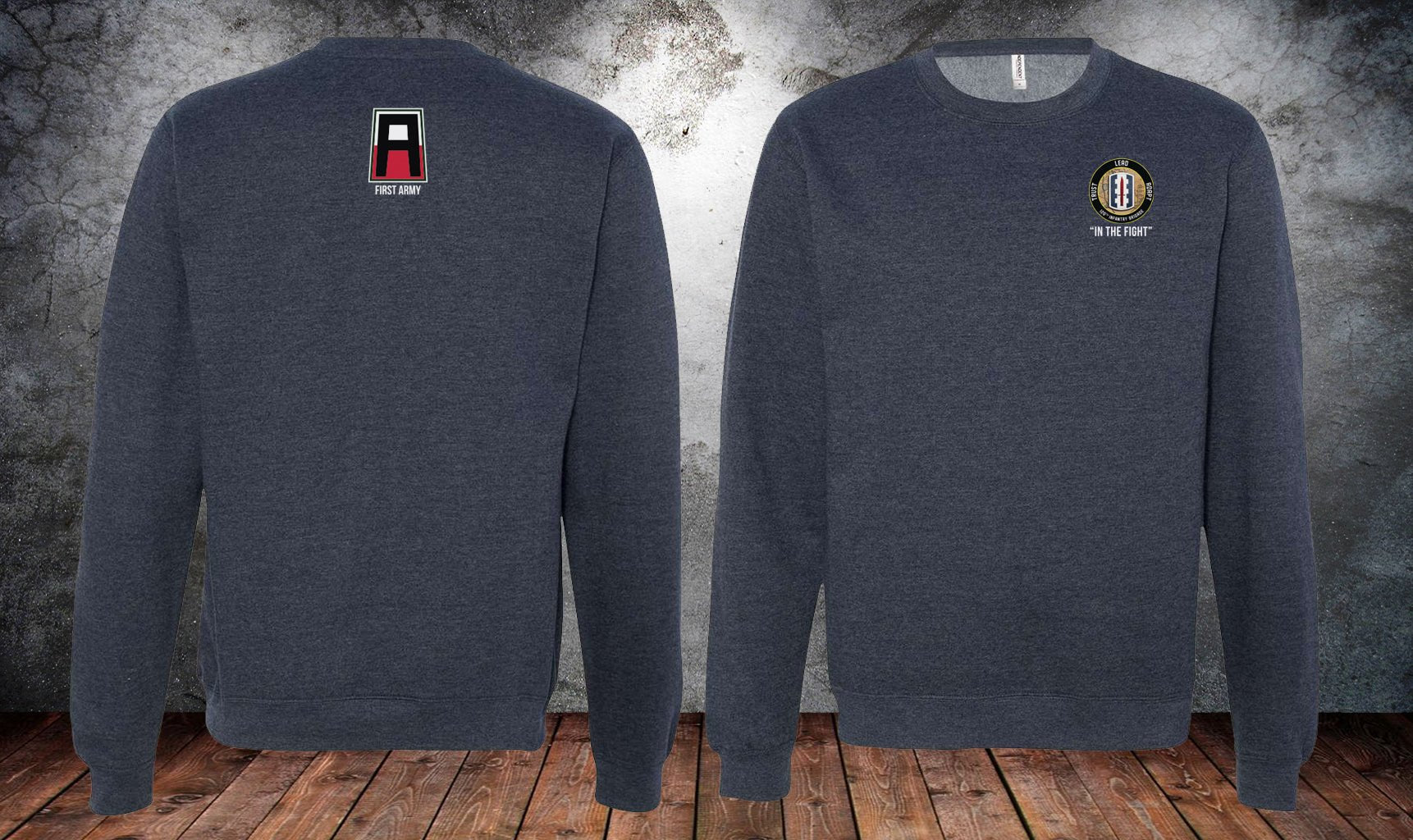 120th IN BDE PT In The Fight Sweatshirt - Small - Private Sweatshirt