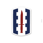 120th Unit Crest Sticker - 3.5" - Private Sticker