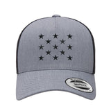 13 Stars Five Panel Snap - Back - OSFA - Headwear