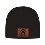 13th ACSC Leather Patch Beanie - OSFA - Private Headwear