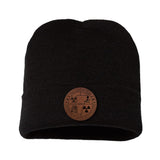 15th CST Leather Patch Beanie - OSFA - Private Headwear