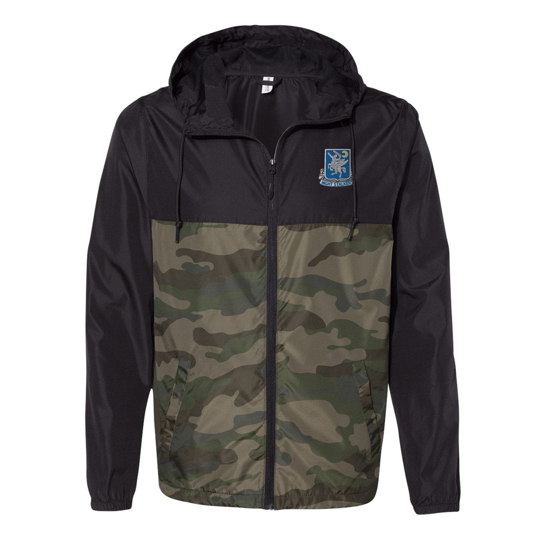 160th SOAR Embroidered Lightweight Windbreaker - Small - Windbreaker