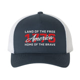 1776 America Five Panel Snap - Back - OSFA - Headwear