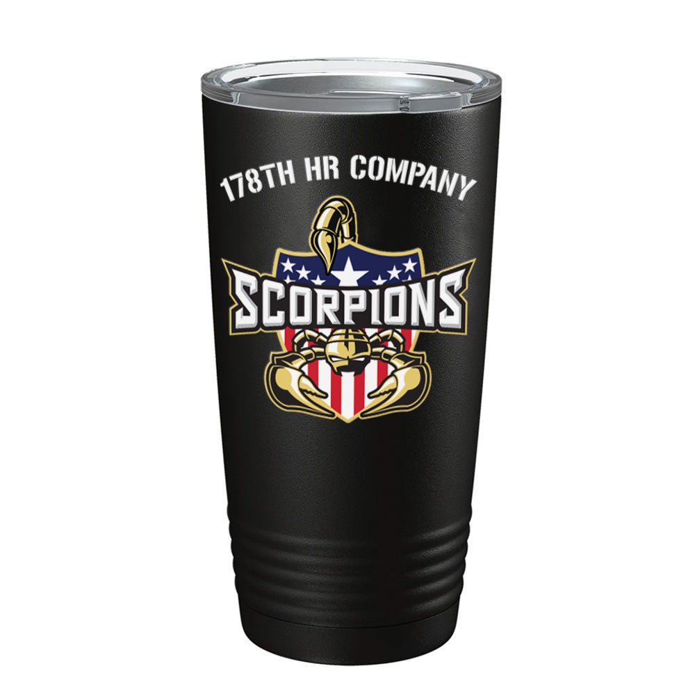 178th HR Company UV Tumbler - Black - Private Tumbler