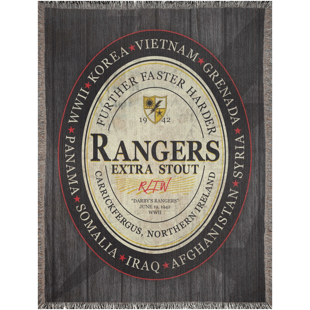 Ranger Guinness Woven Blanket