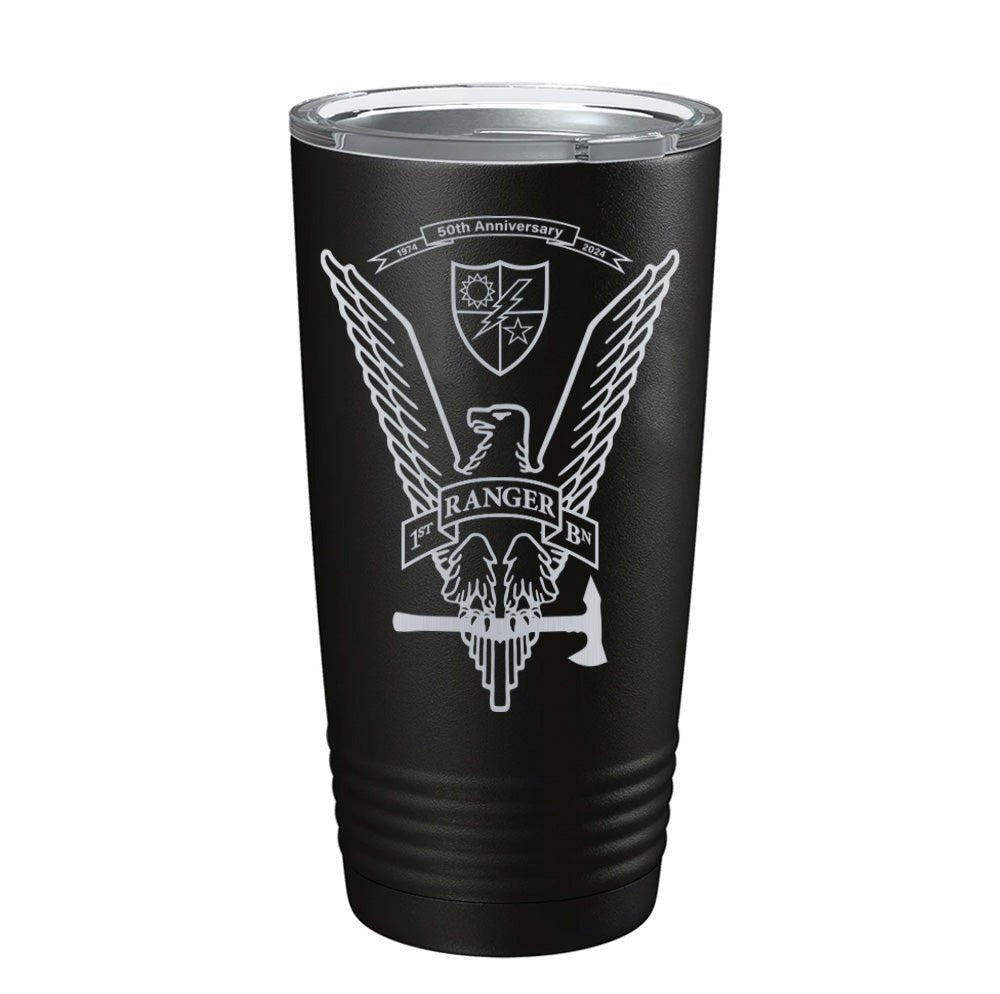 1st Batt 50th Tomahawk Eagle Laser Tumbler - 20 oz - Tumbler