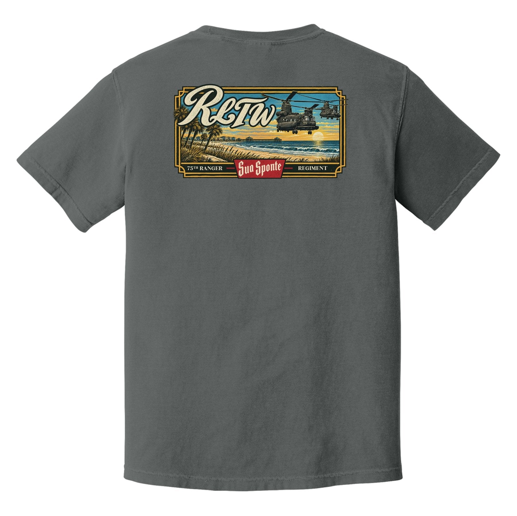1st Batt Beach Heavyweight Tee - Small - Shirt
