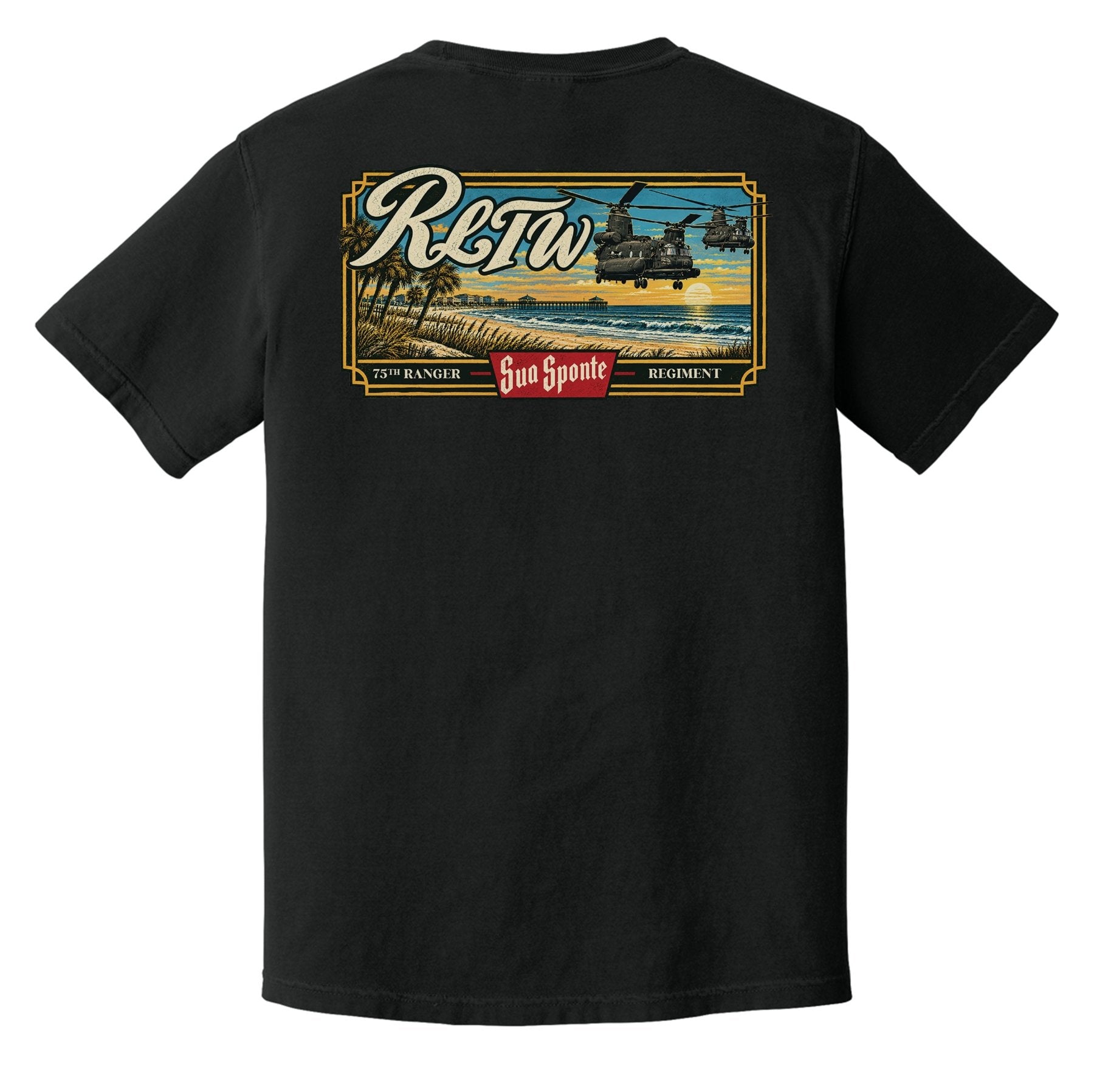 1st Batt Beach Heavyweight Tee - Small - Shirt