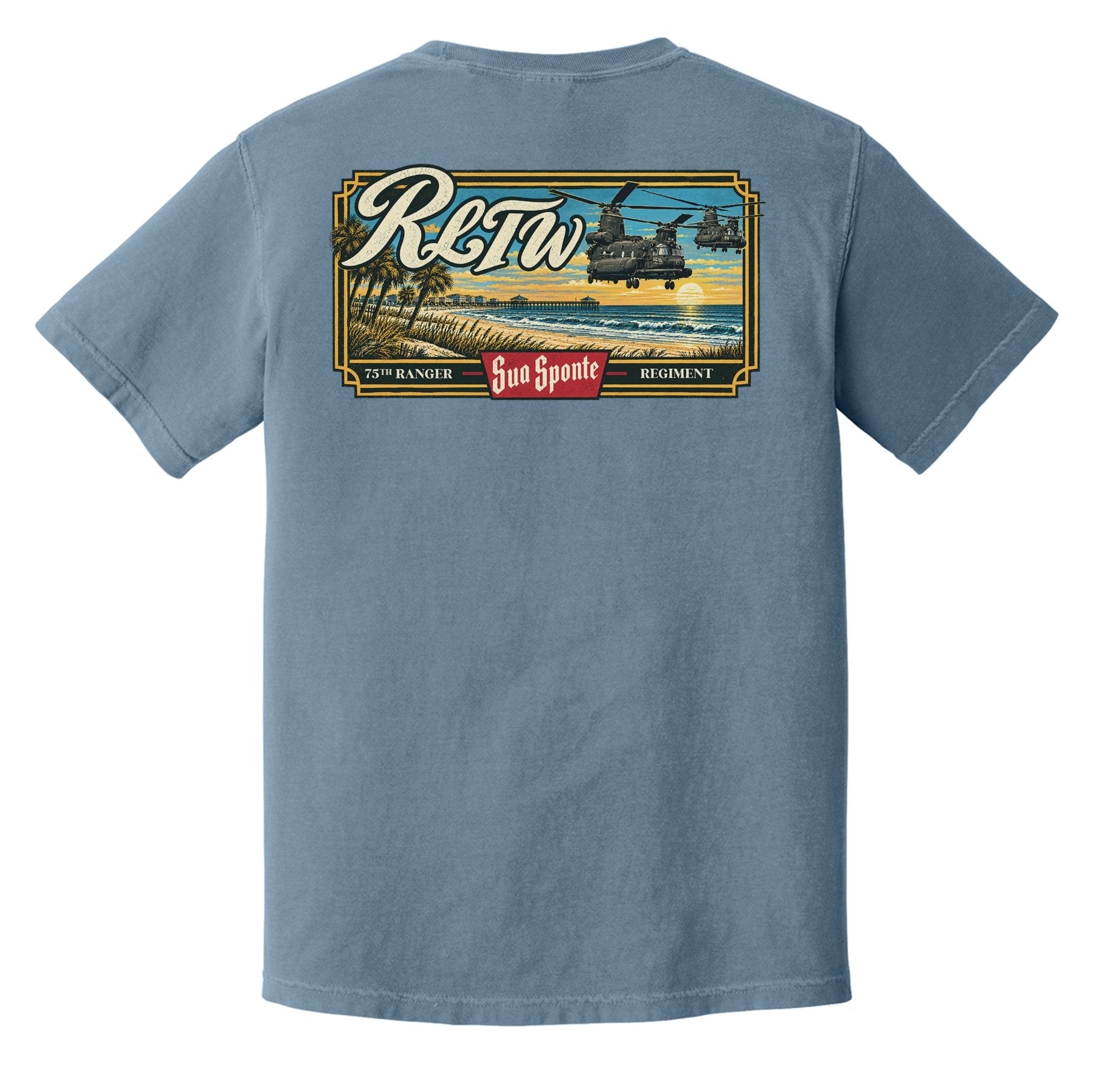 1st Batt Beach Heavyweight Tee - Small - Shirt