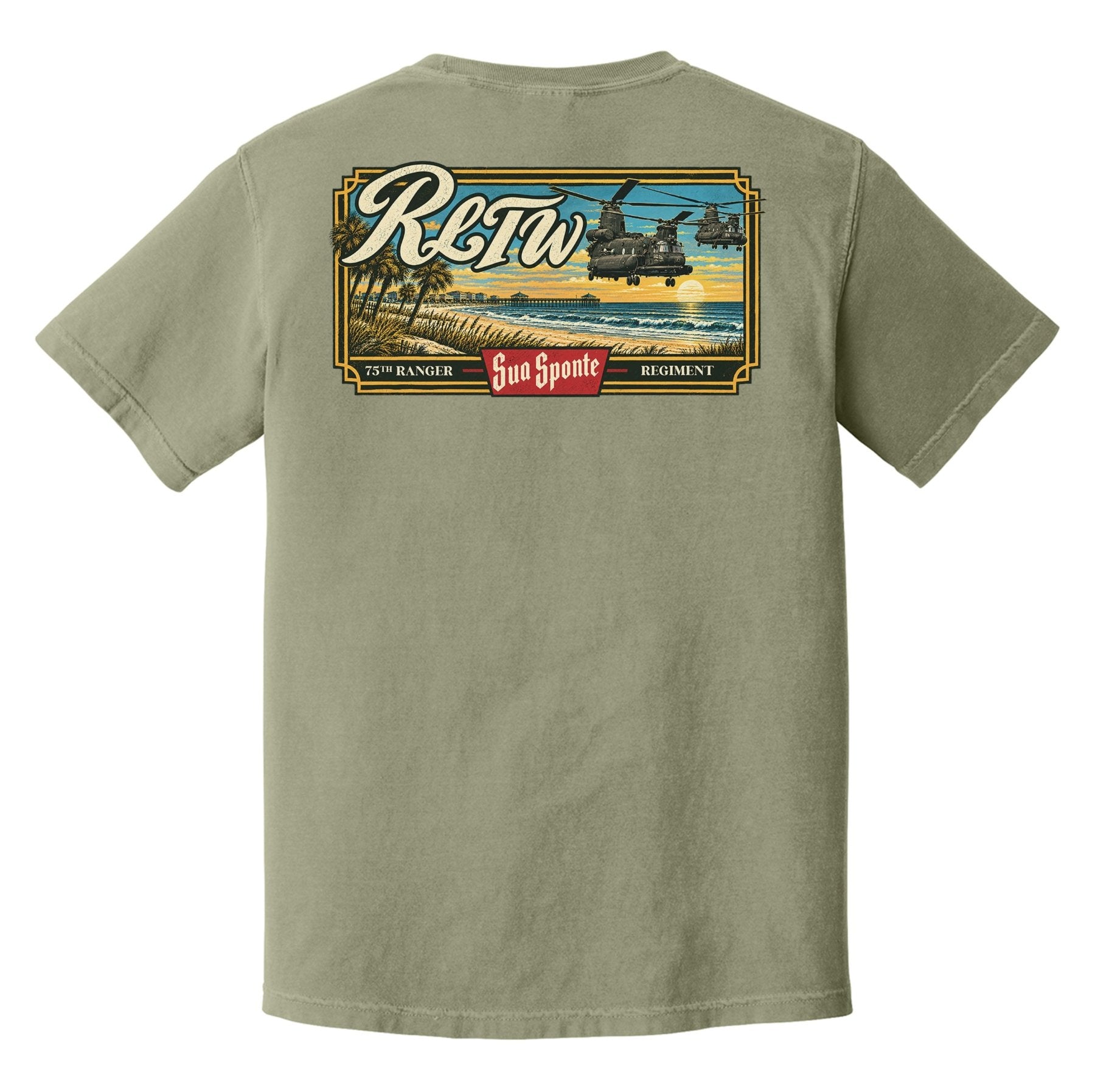 1st Batt Beach Heavyweight Tee - Small - Shirt