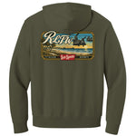 1st Batt Beach Hoodie - Small - Hoodie