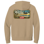 1st Batt Beach Hoodie - Small - Hoodie