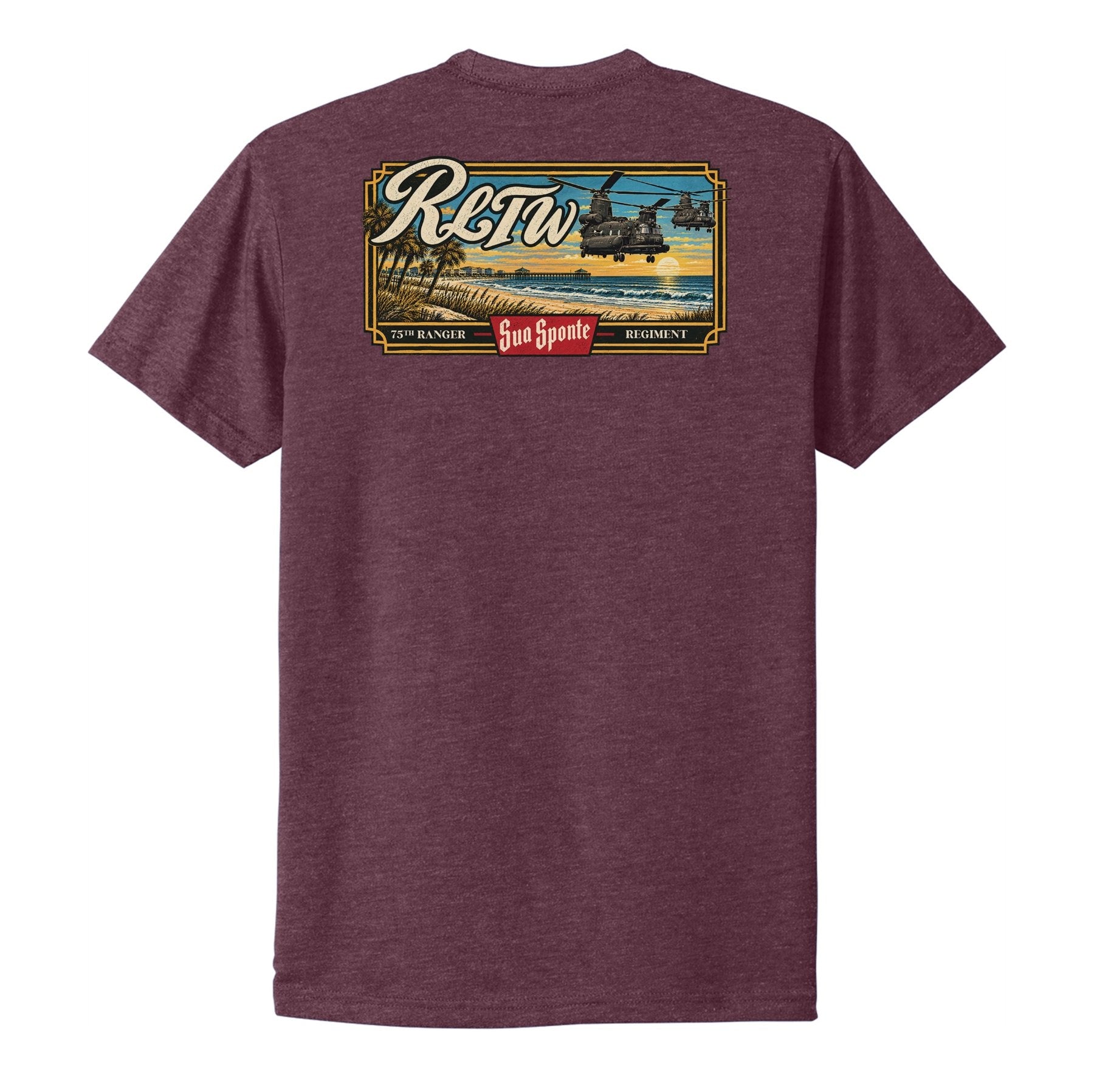 1st Batt Beach Tee - Small - Shirt