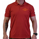 1st Batt Diamond Polo - Small - Polo