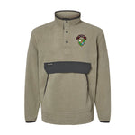 1st Batt Ranger Scroll DUI Embroidered Mountain Fleece Pullover - Small - Fleece